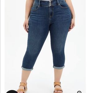 CROP JEGGING - SUPER SOFT MEDIUM WASH